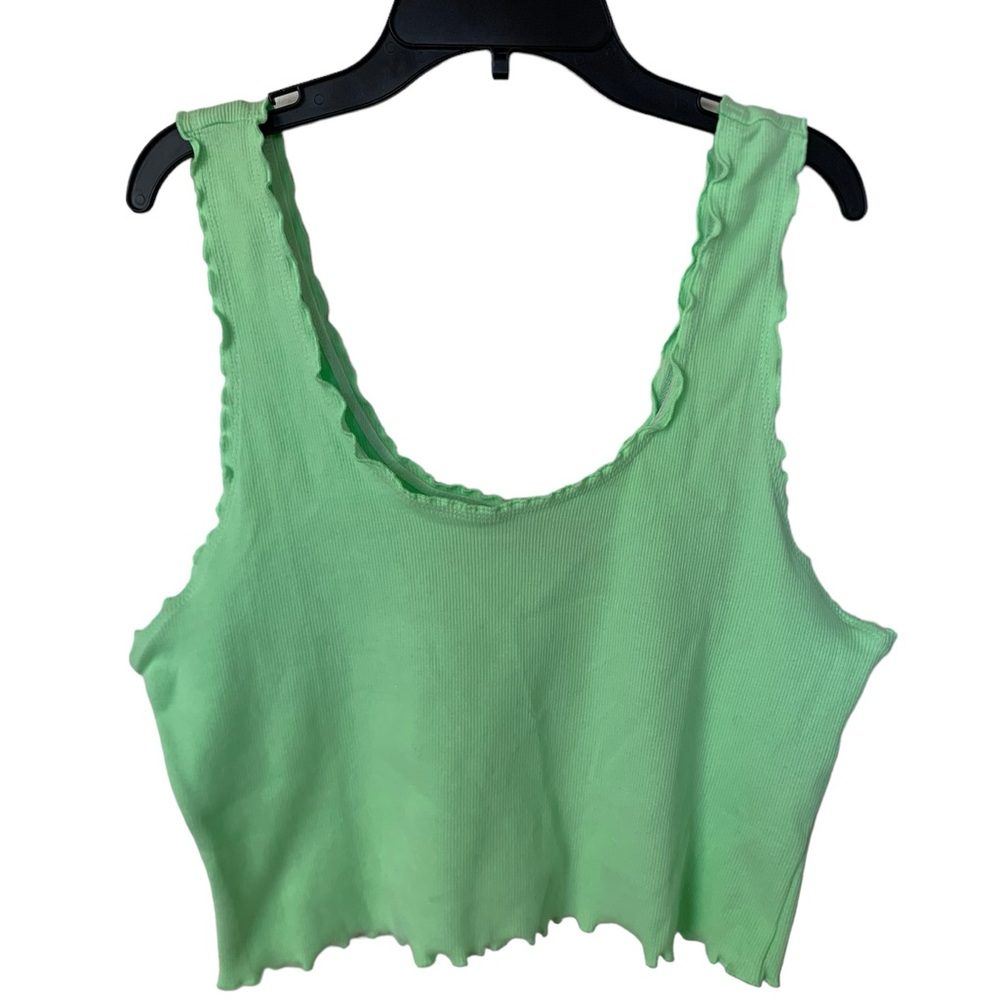 ASOS Design Green Crop Tank Size 10